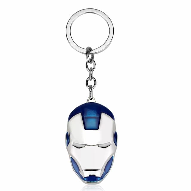 Mascara Iron Man Azul