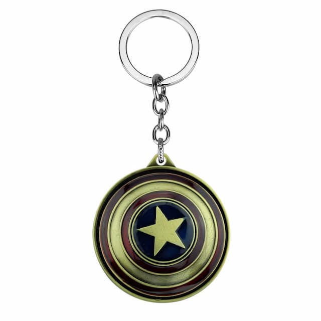 Escudo Capitan America Dorado 