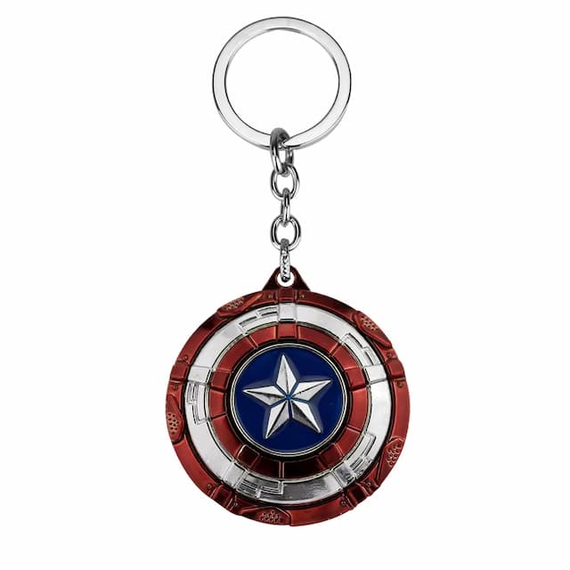 Escudo Capitan America Plateado 