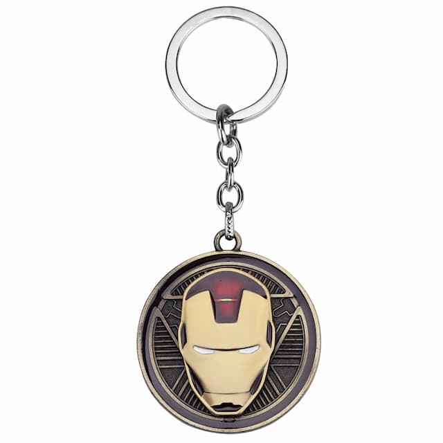 Casco Iron Man Rotatorio Dorado