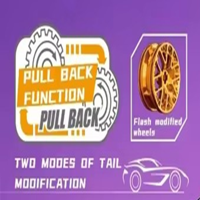 Auto Deportivo Armable Naranja