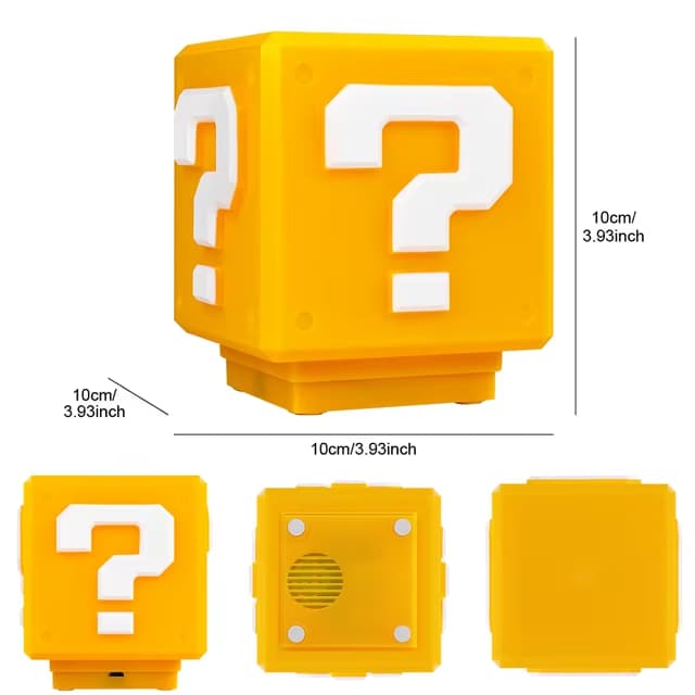Lámpara USB Interrogación Mario Bro
