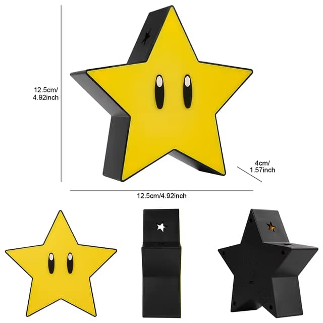 Lámpara USB Estrrella Mario Bro